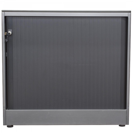 Ahrend roldeurkast 75 cm hoog staalgrijze ombouw Ahrend roldeurkast 75 cm hoog staalgrijze ombouw