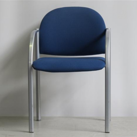 Exsta S033 vergaderstoel blauw Exsta S033 vergaderstoel blauw
