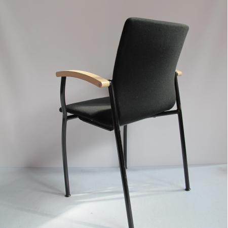 Lande 4-poots stoel, zwart Lande 4-poots stoel, zwart