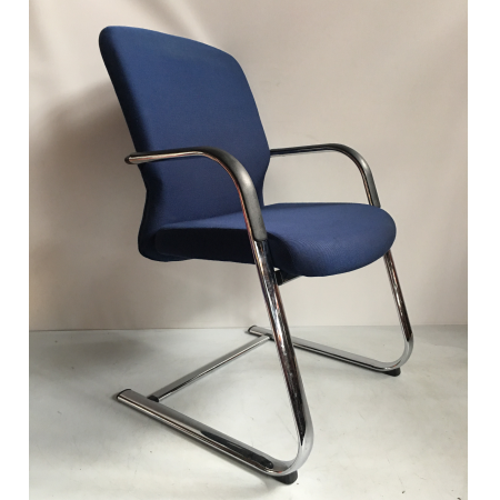 Comforto vergaderstoel blauw Comforto vergaderstoel blauw