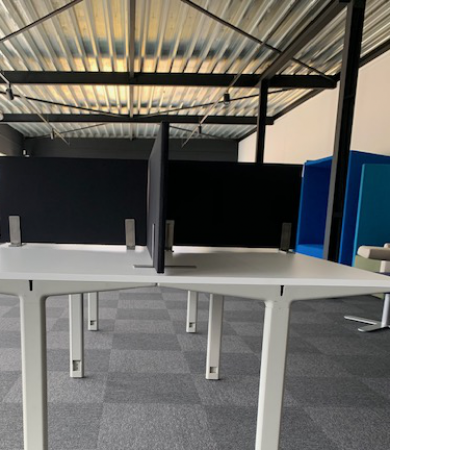 Ahrend Mehes callcenter opstelling met opzetwand Ahrend Mehes callcenter opstelling met opzetwand